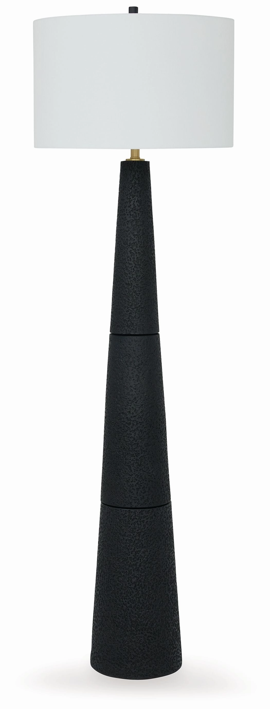 Hallburg Black Poly Floor Lamp