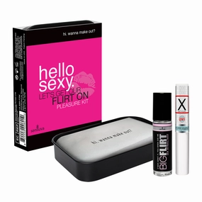Hello Sexy Let's Get Our Flirt On Tingling Pleasure Kit