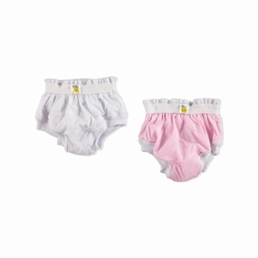 HelloBaby Baby Training Panties 2 pcs - Pink & White