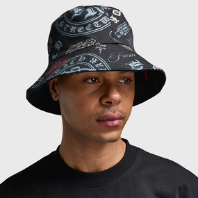 Hoodrich Gothtoss Reversible Bucket Hat Black / White