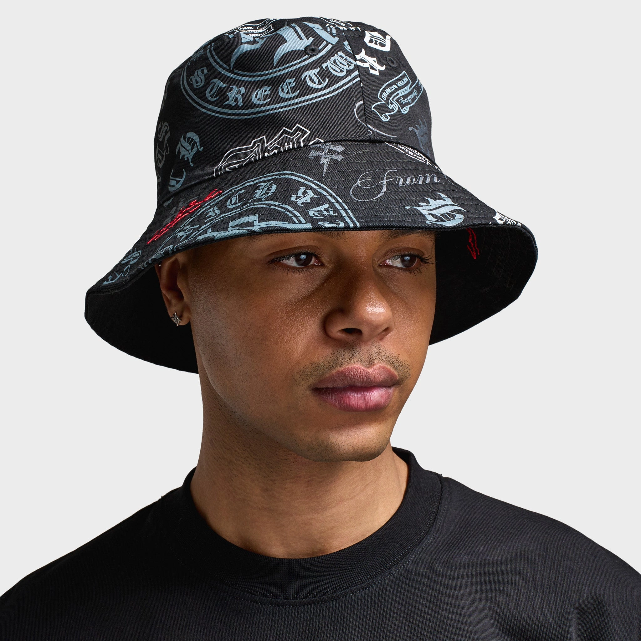 Hoodrich Gothtoss Reversible Bucket Hat Black / White