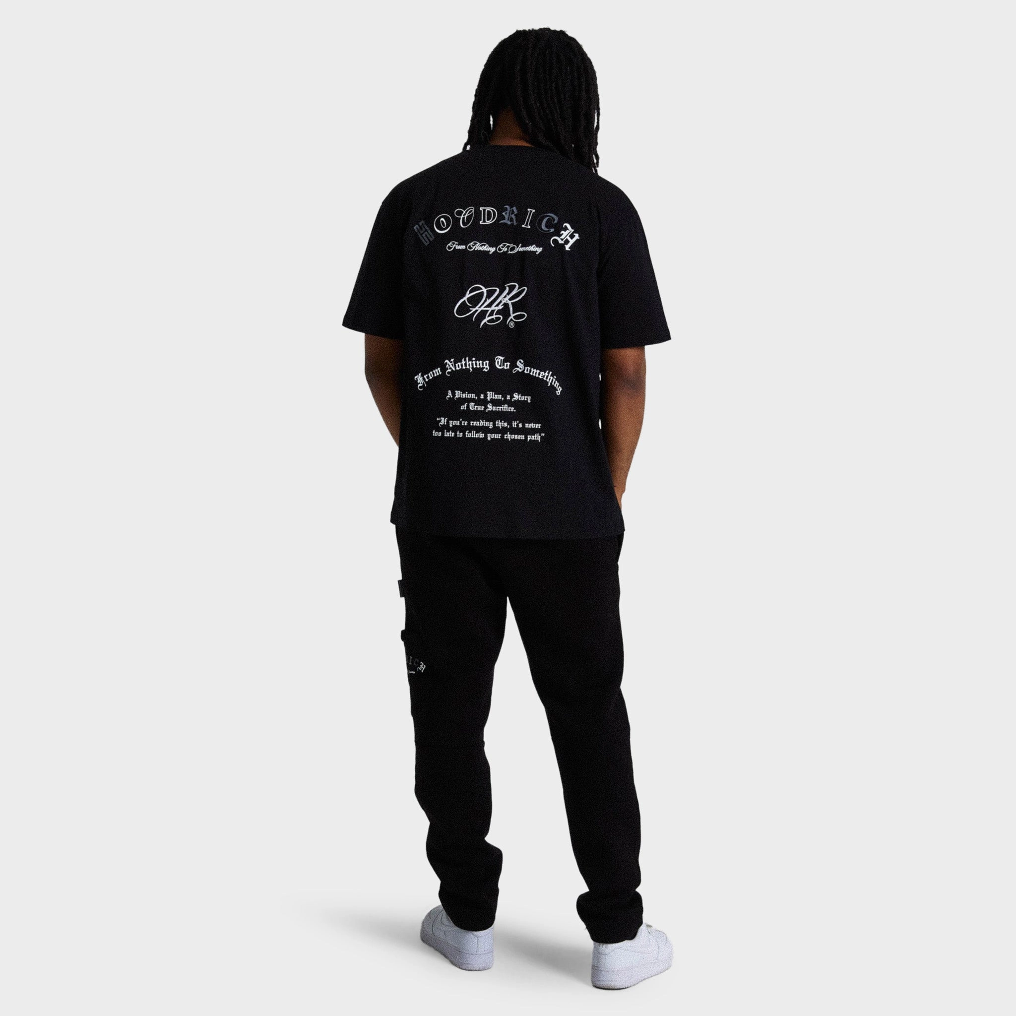 Hoodrich Heat Graphic T-Shirt Black / White - Lava Smoke