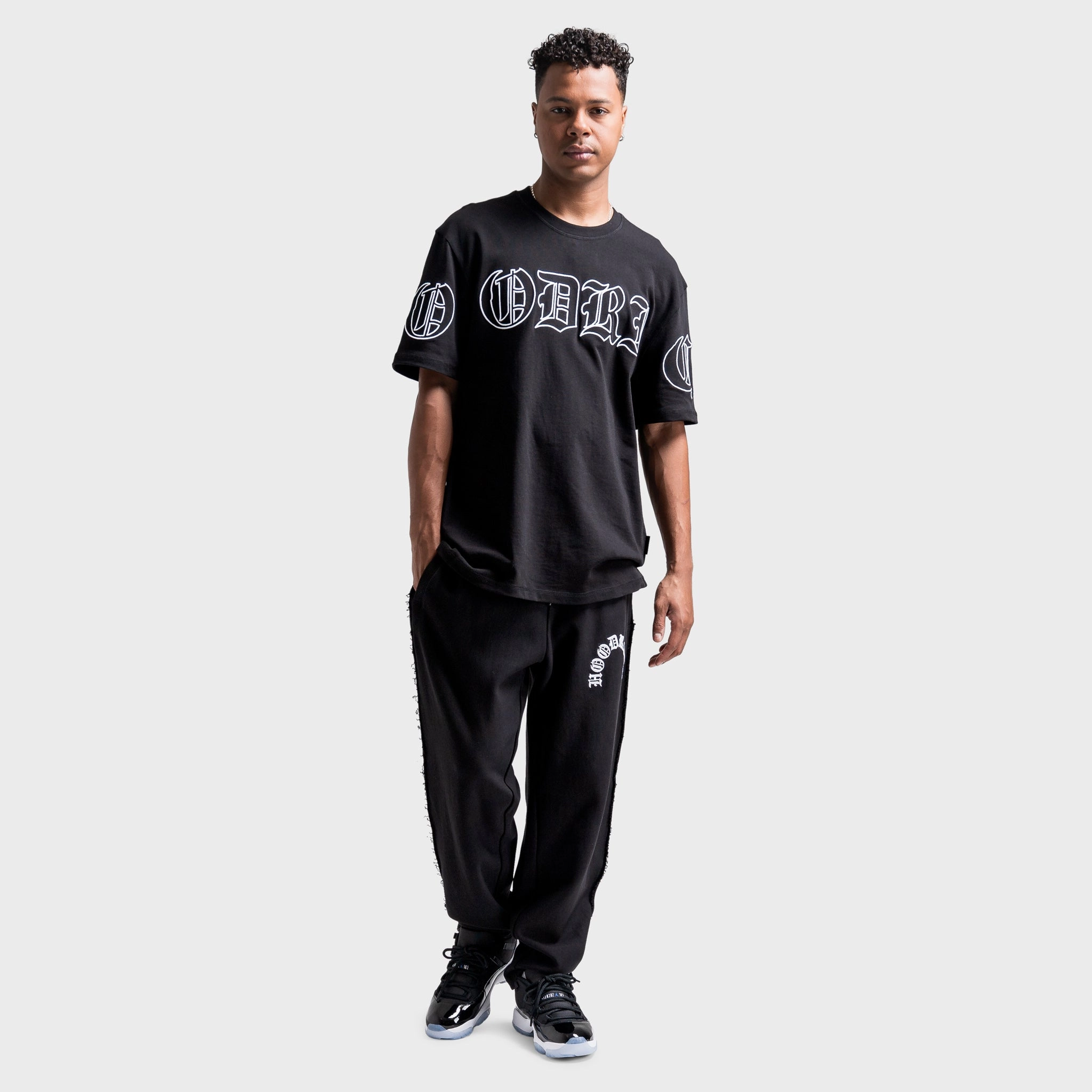 Hoodrich Helix Jogger Black / White