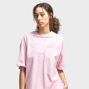 Hoodrich Women's Finesse Oversized Tee Festival Bloom / Pink