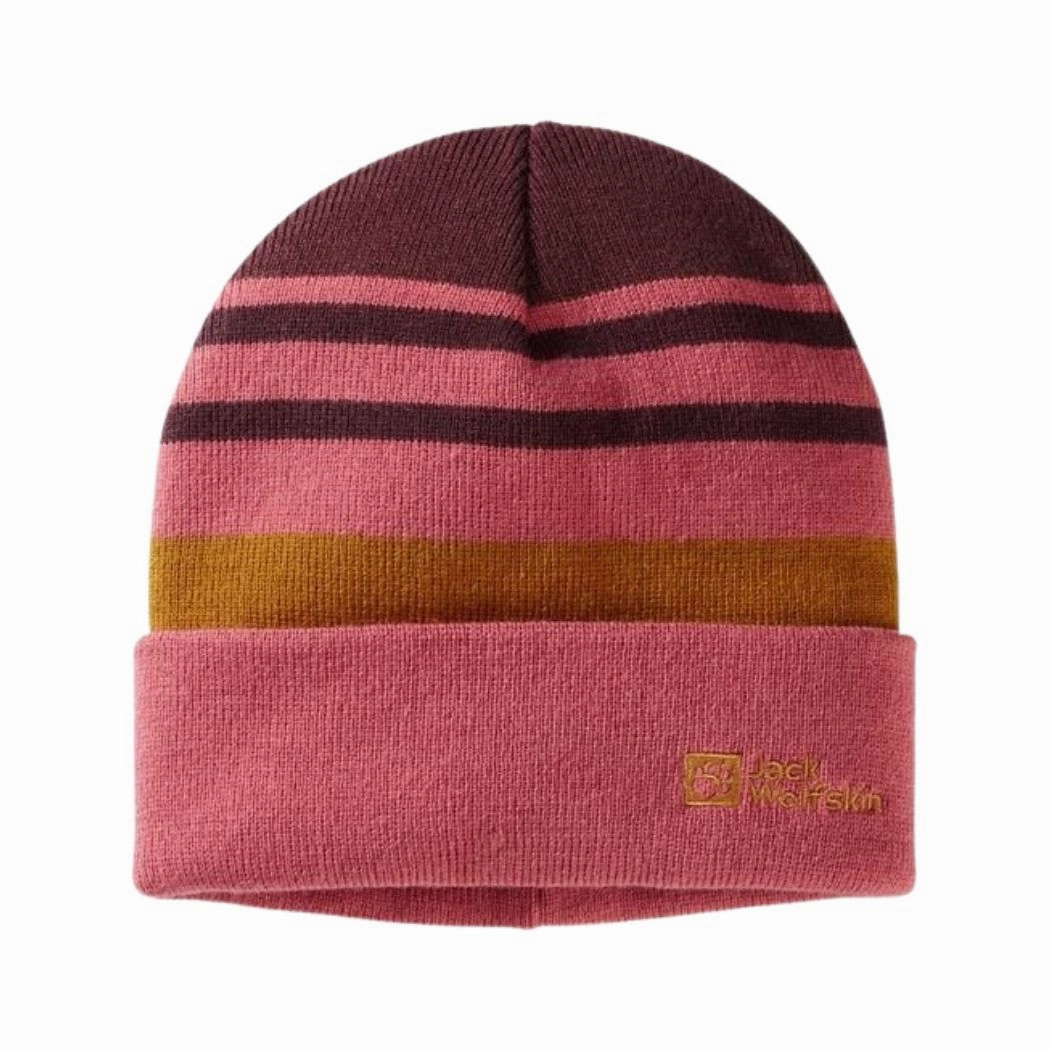 jack wolfskin Stripy Knit Kids Beanie