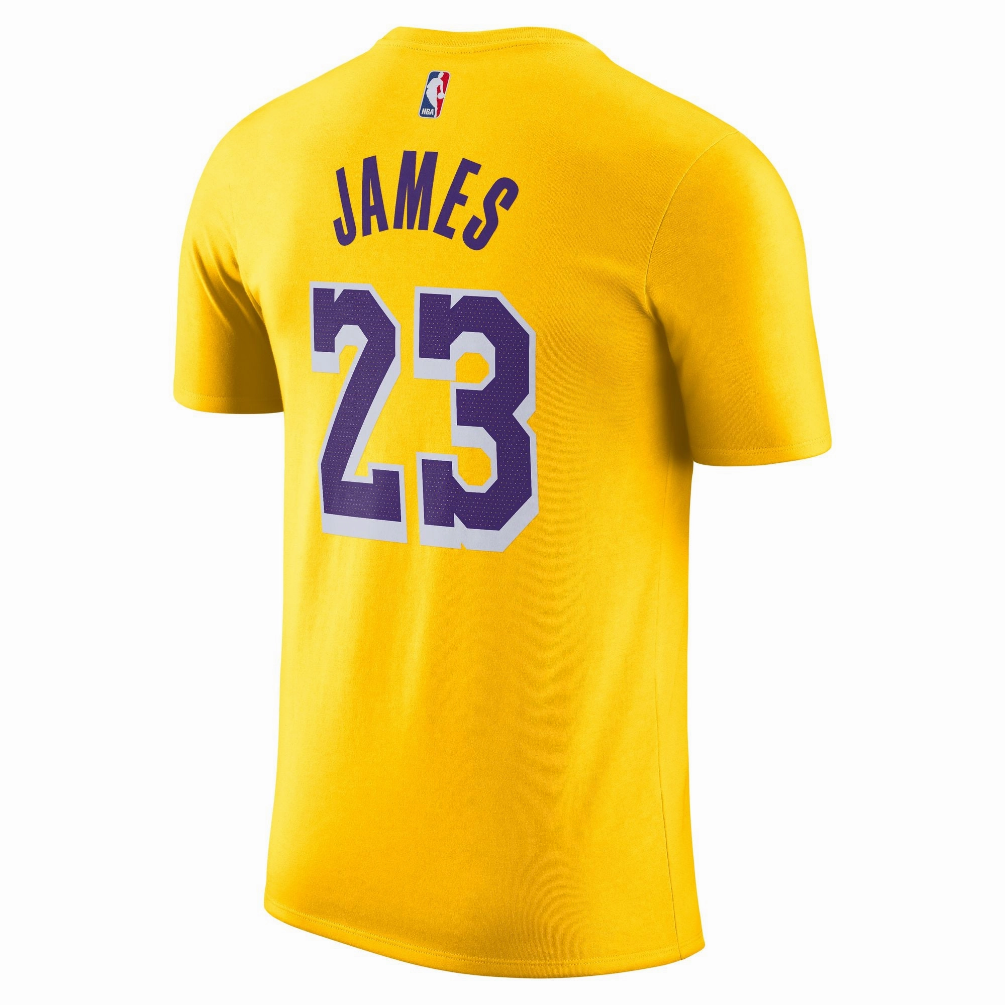 James Los Angeles Lakers Tee (Gold)