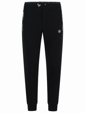 Jogger' Black Cotton Pants