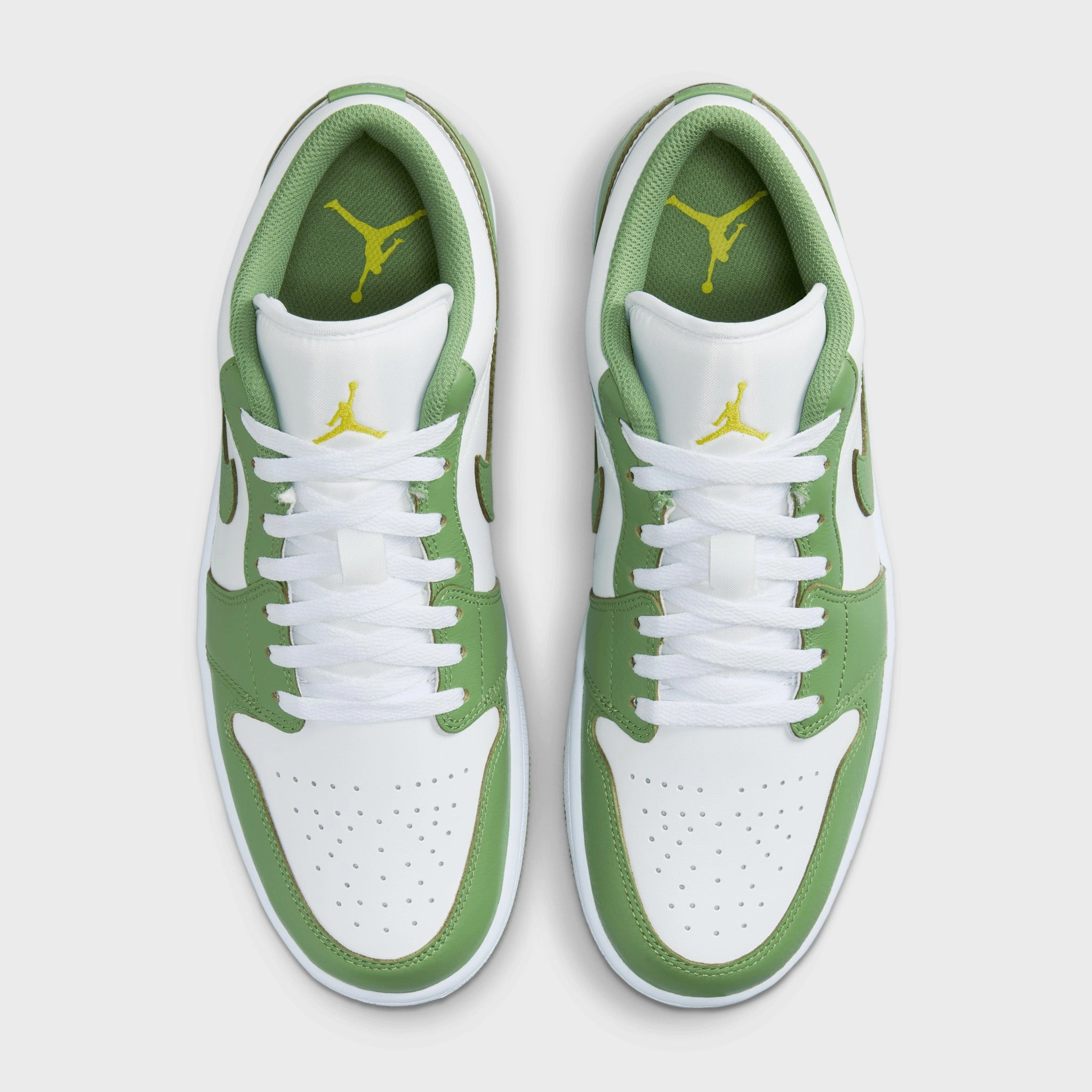 Jordan 1 Low SE White / Chlorophyll - Lightening