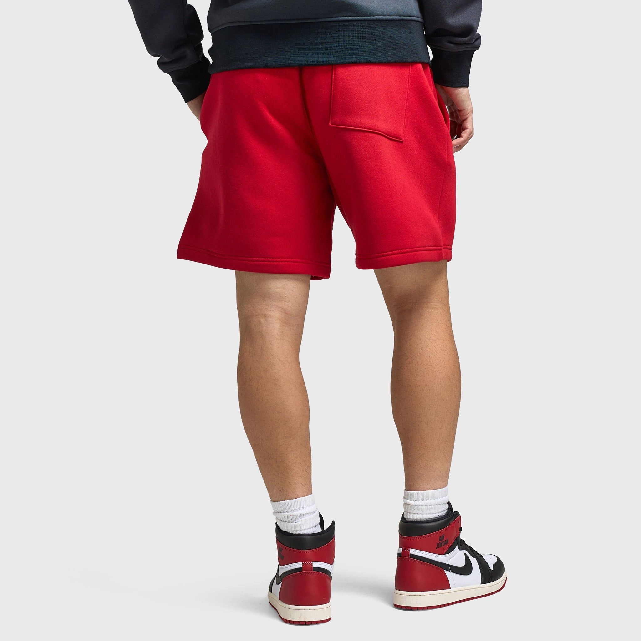 Jordan Brooklyn Graphic Shorts Gym Red / Sail - Black