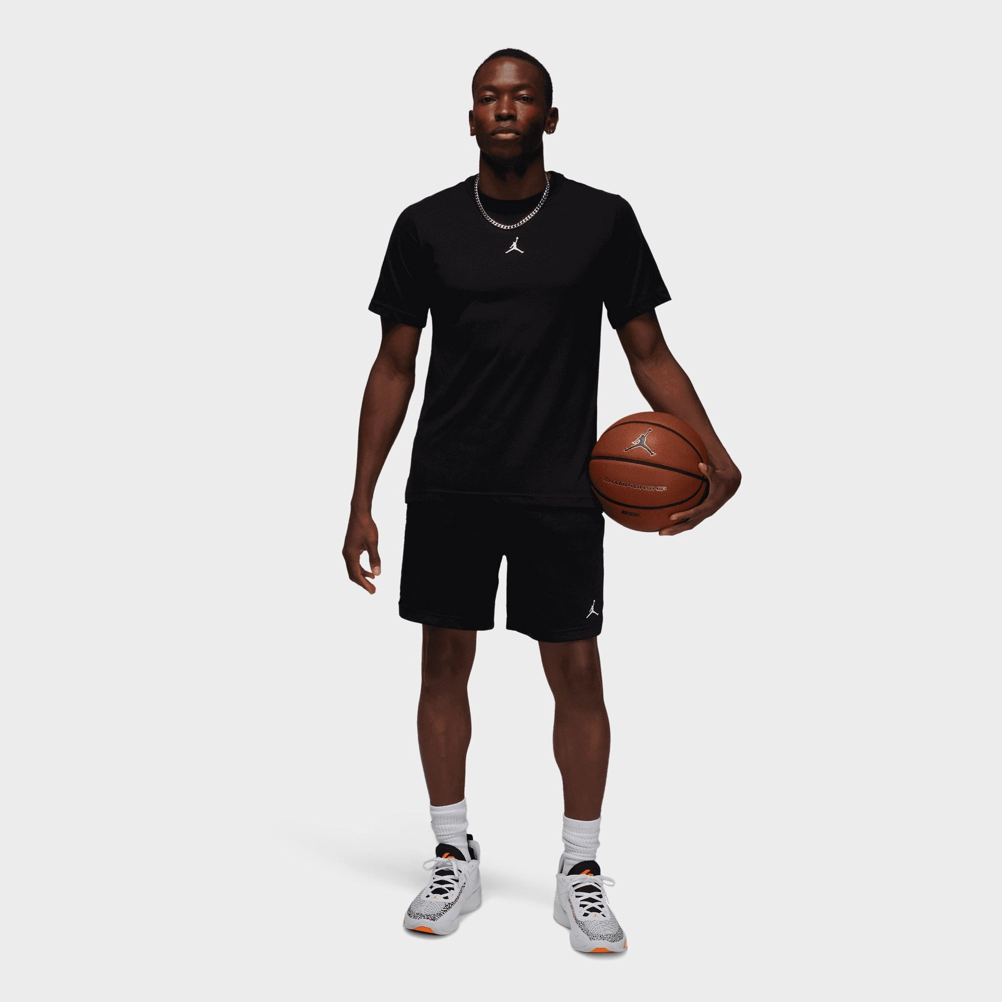 Jordan Sport Dri-FIT T-shirt Black / White