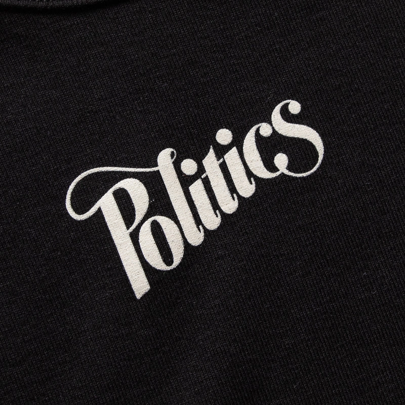 Kids Politics Onesie - Black