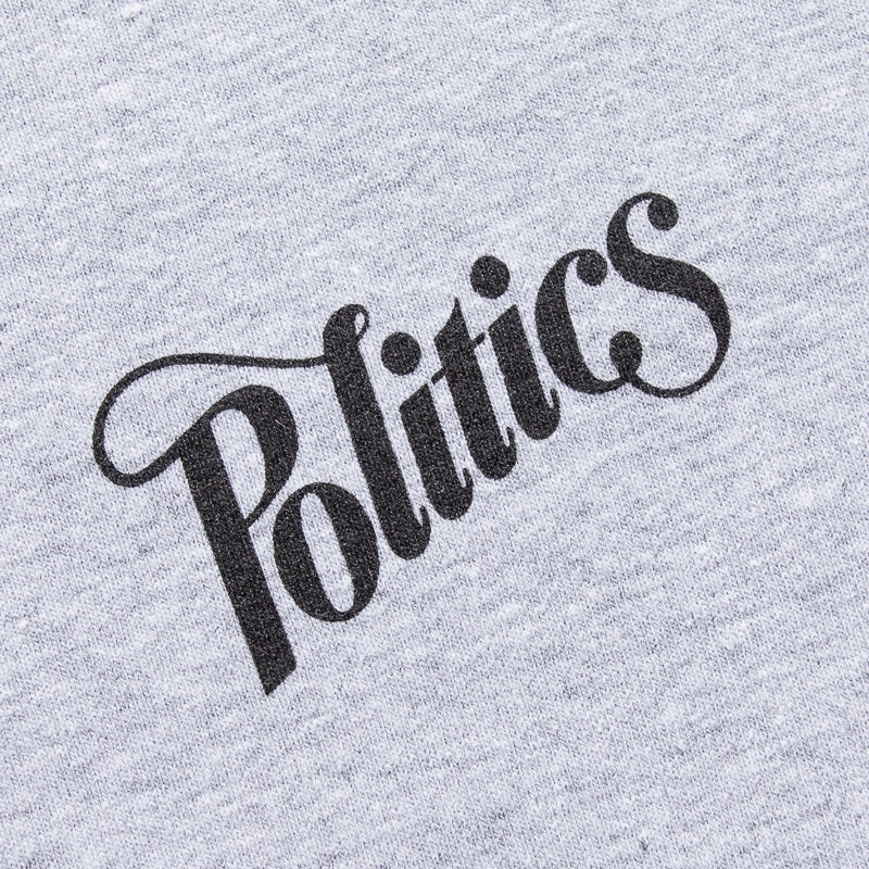 Kids Politics Onesie - Heather Grey