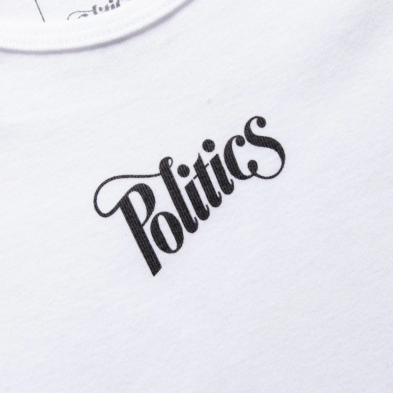 Kids Politics Onesie - White