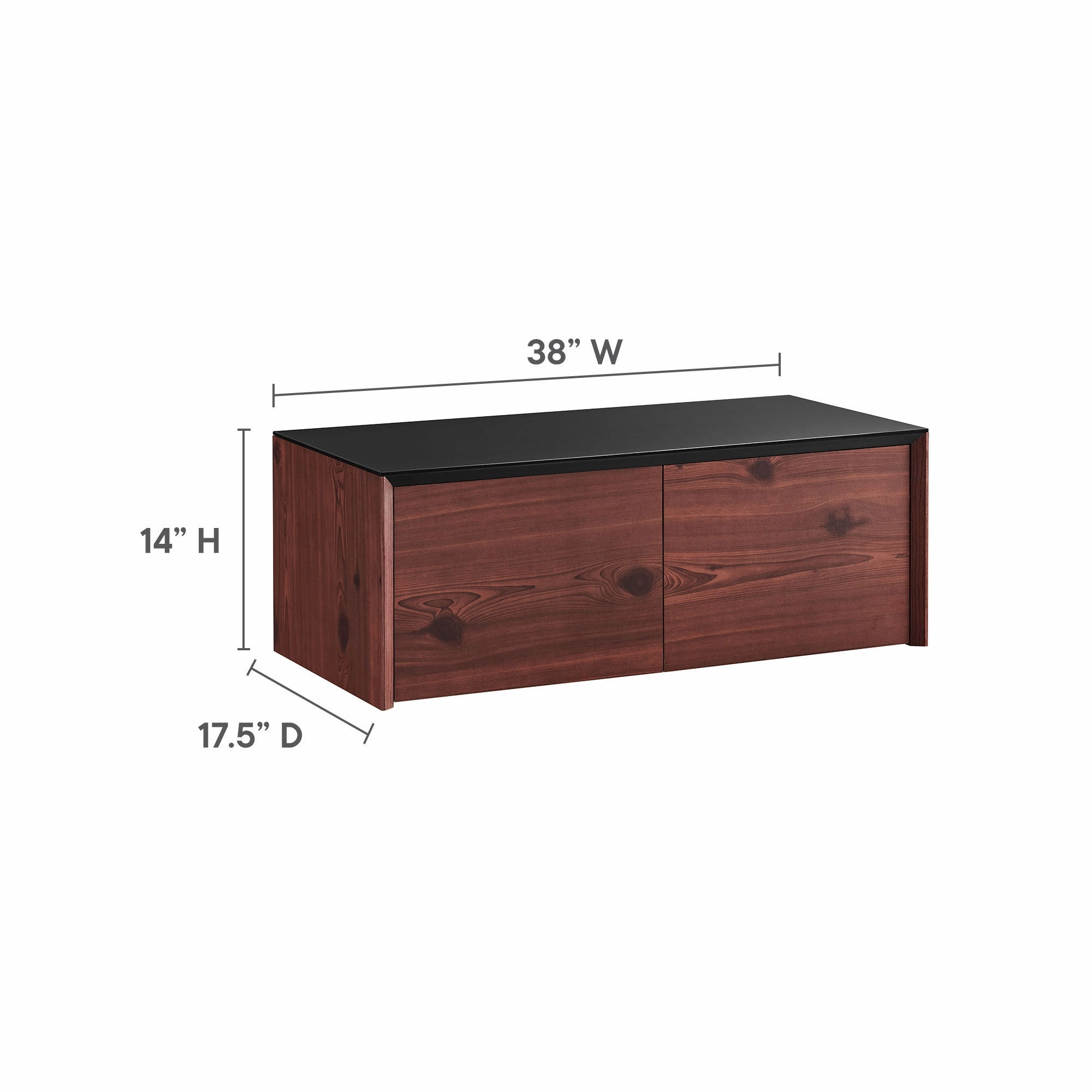Kinetic Wall-Mount Office Storage Cabinet by Modway