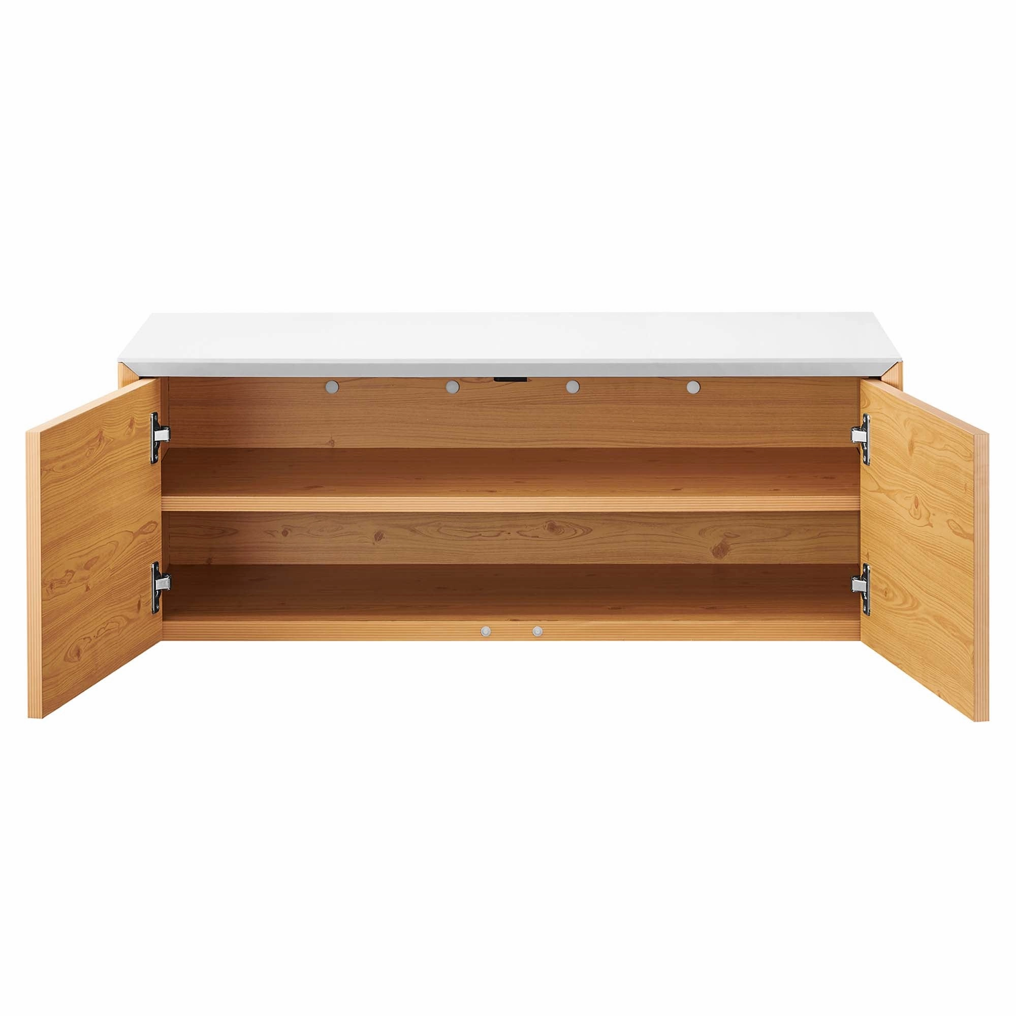 Kinetic Wall-Mount Office Storage Cabinet by Modway