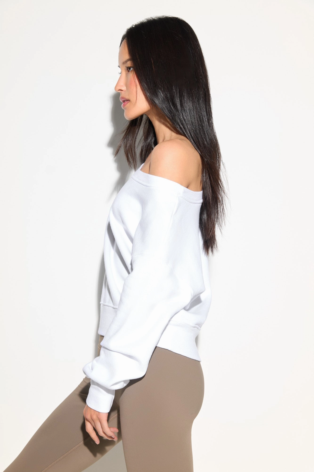 La Vida Off Shoulder Sweatshirt