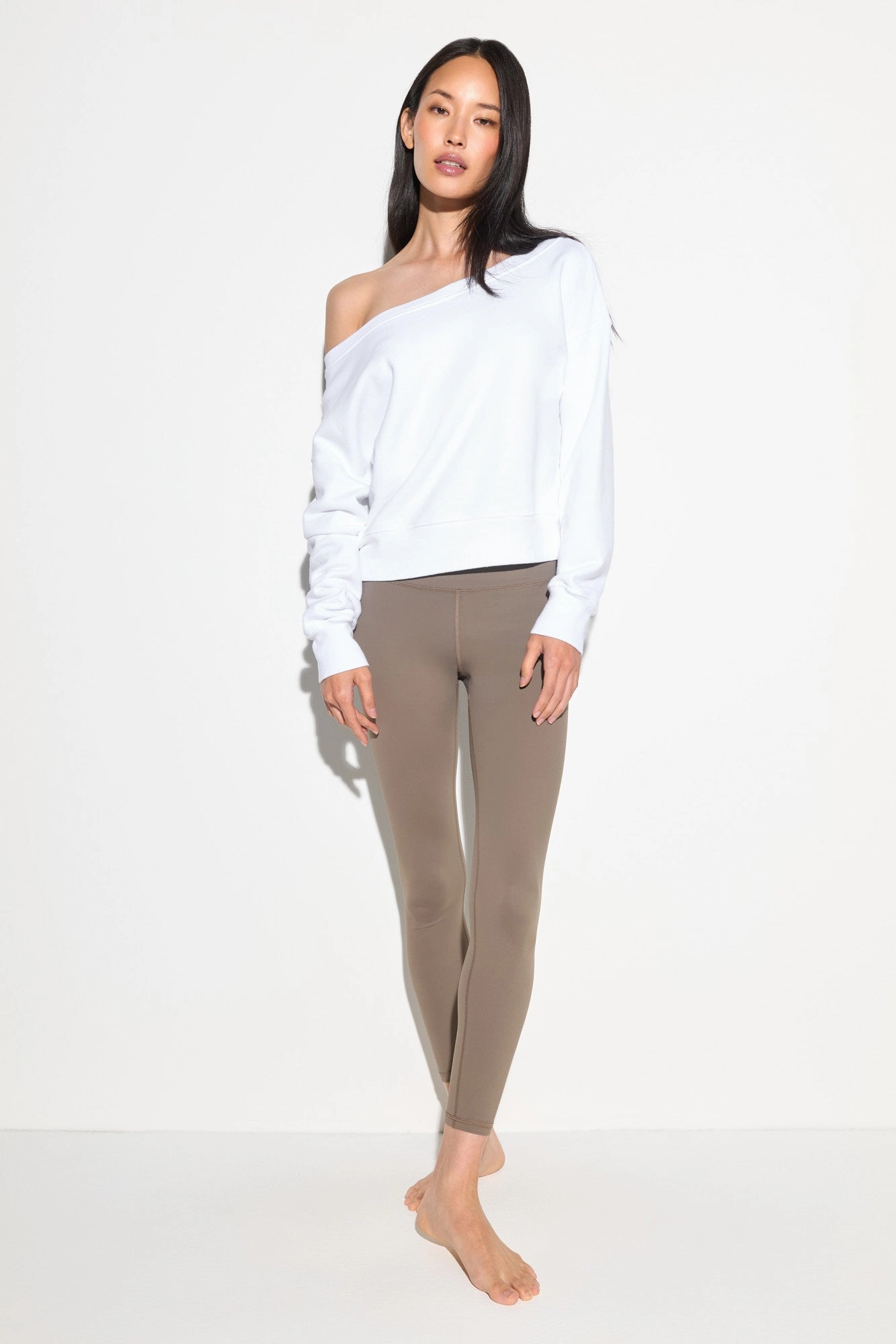 La Vida Off Shoulder Sweatshirt