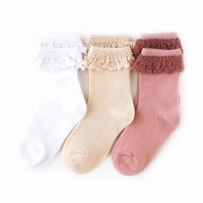 Lace Midi Sock 3-Pack - Girlhood