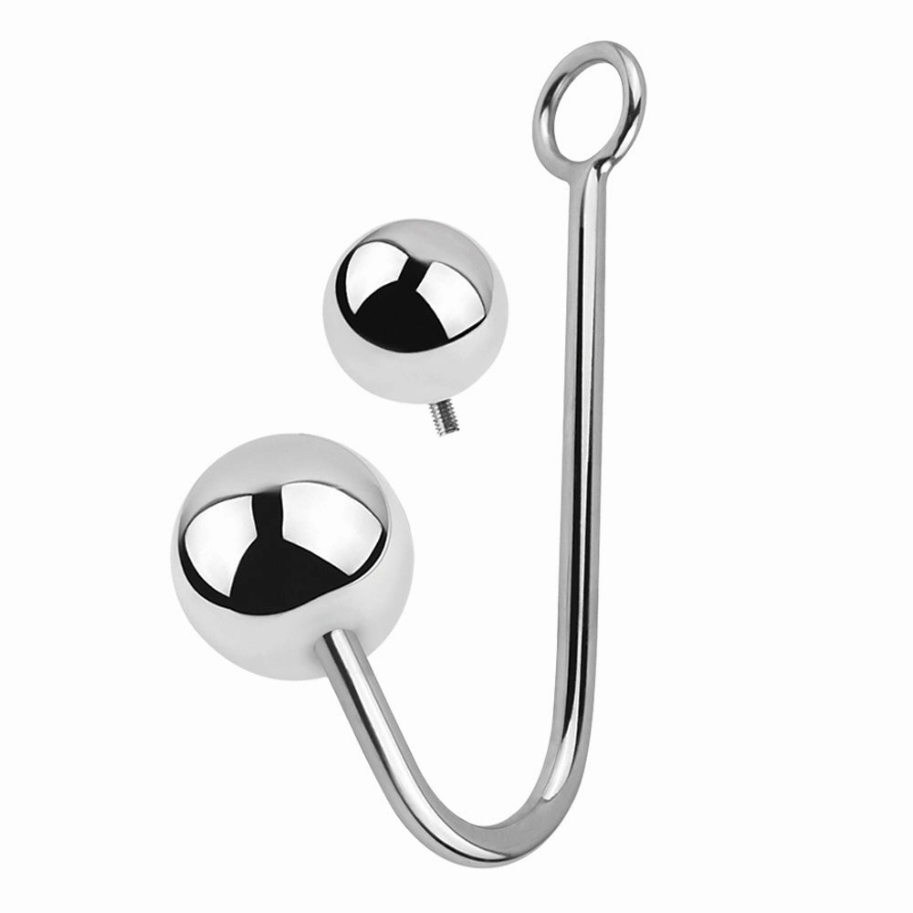 Leto Metal Anal Hook With 2 Interchangeable Balls