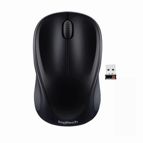 Logitech 910-005764 Wireless Optical Mouse with Nano Receiver M317 - Black