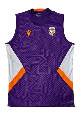 Macron Mens Perth Glory M23/24 Players Training Singlet