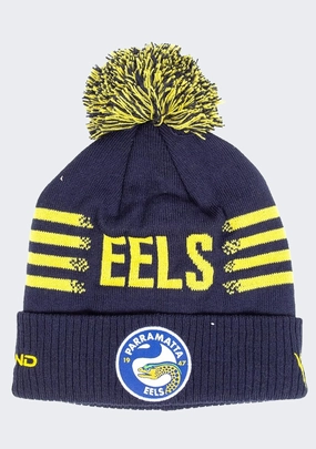 Macron Parramatta Eels M23 Bobble Beanie