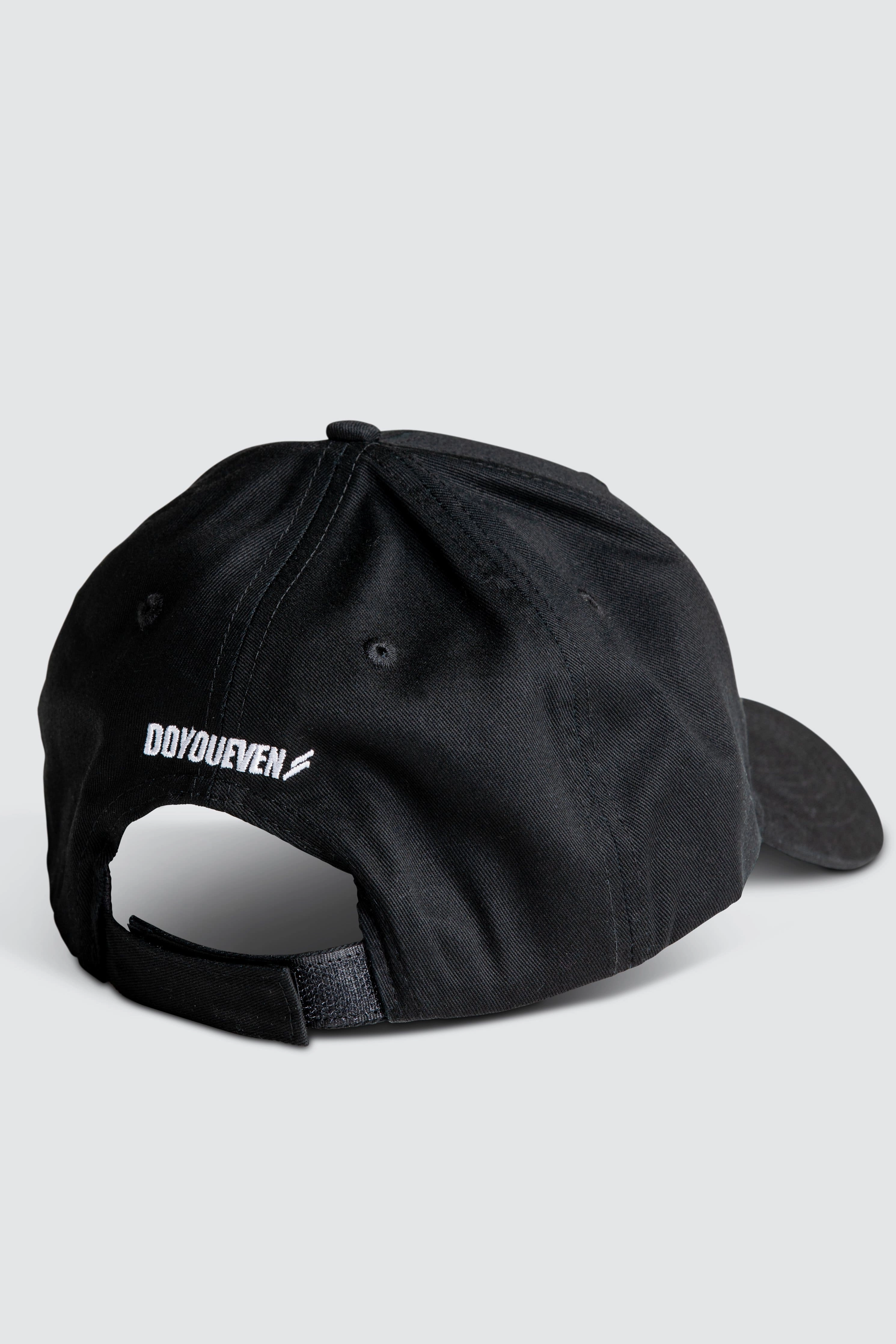 Marked Baseball Cap - Black