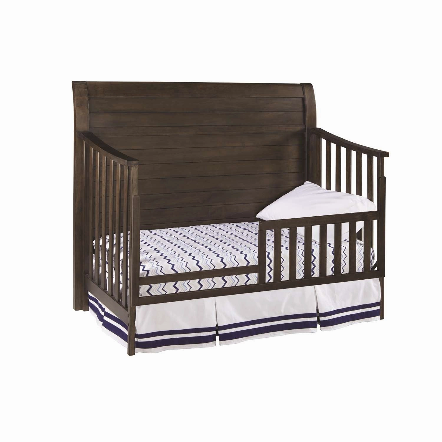 Martina Toddler Guard Rail - Walnut Brown