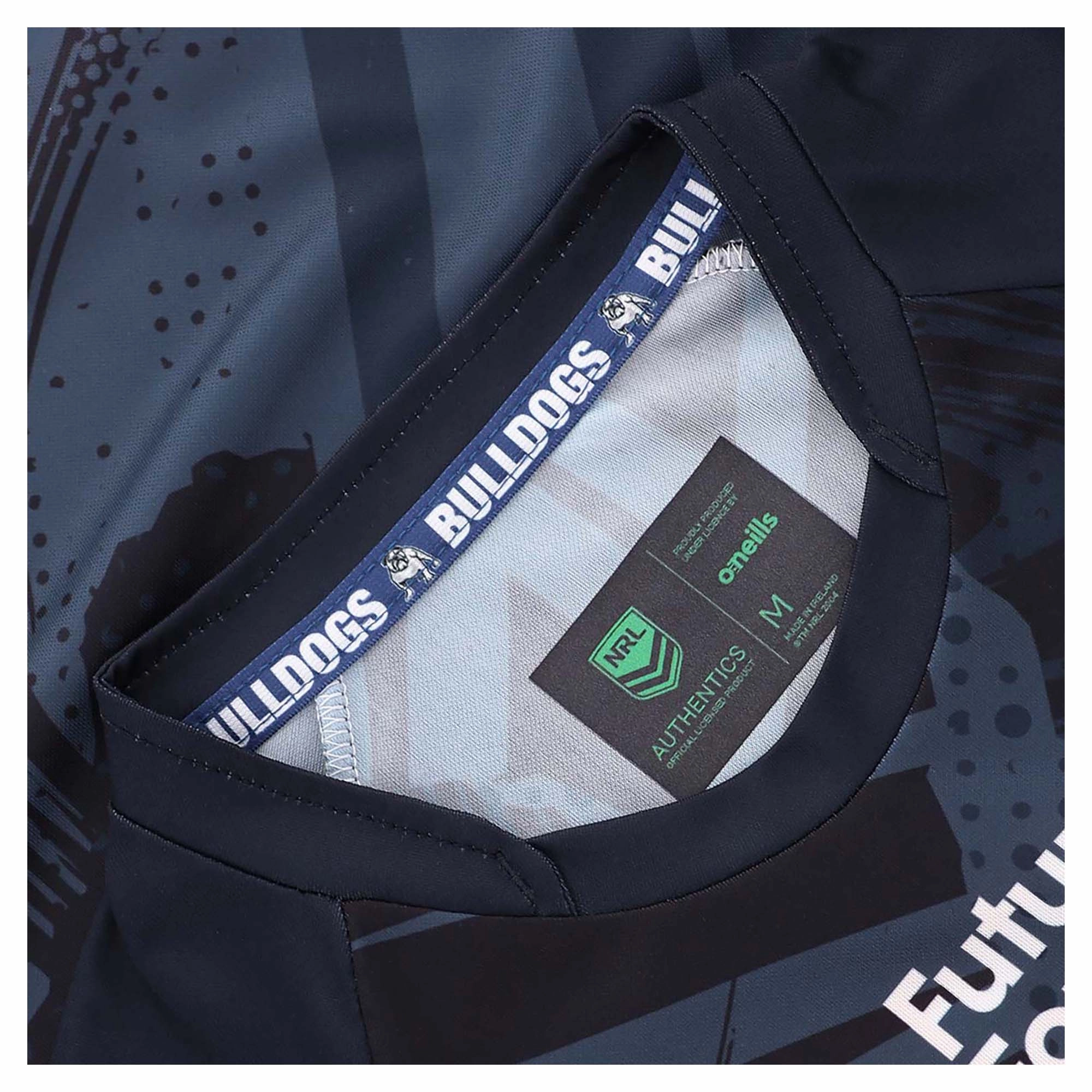 Men's NRL Canterbury-Bankstown Bulldogs 2025 Navy Training Tee