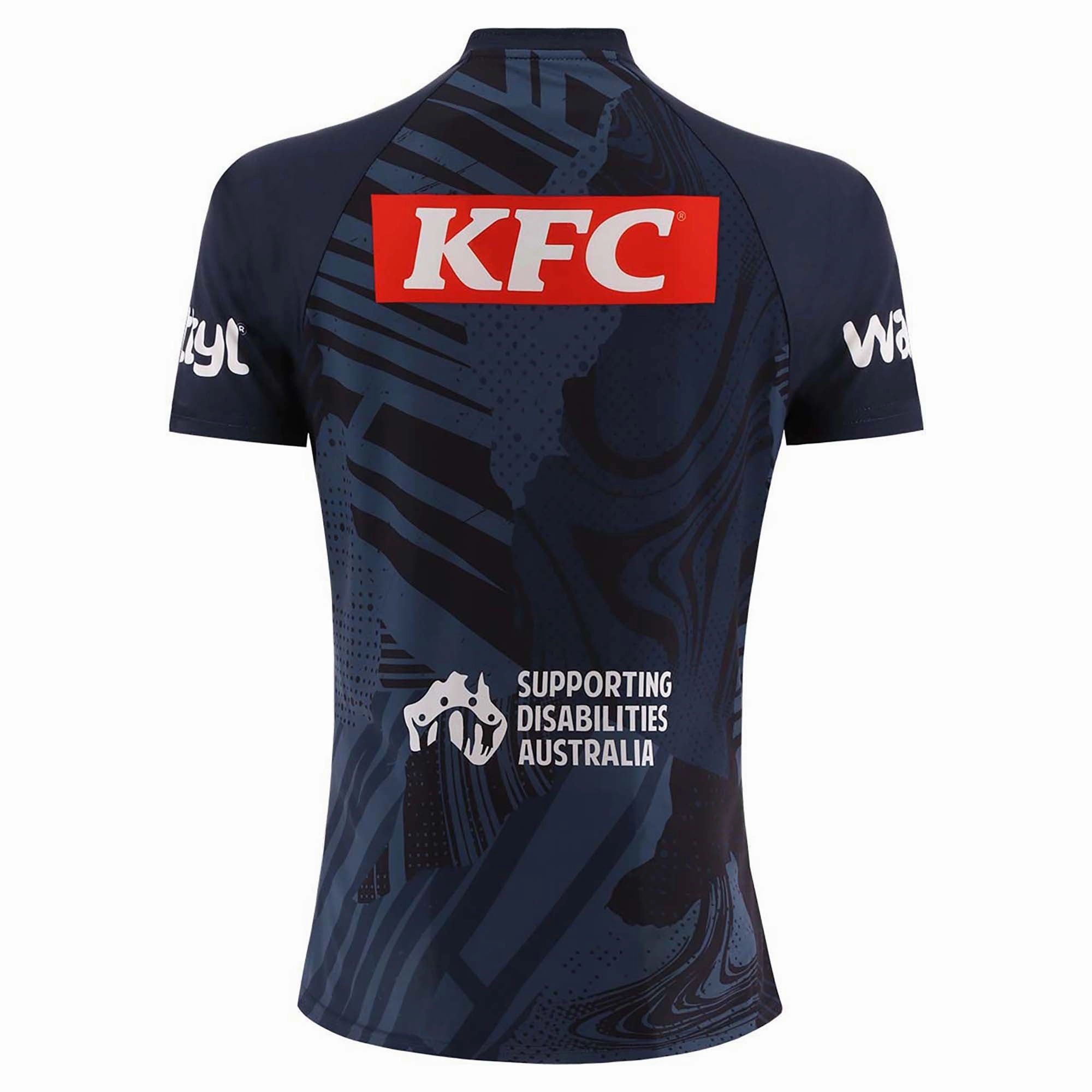 Men's NRL Canterbury-Bankstown Bulldogs 2025 Navy Training Tee
