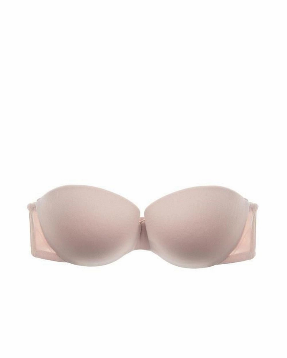 Mesh Push-Up Strapless Bra