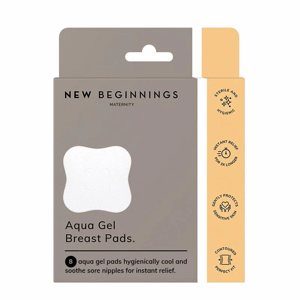 New Beginnings Aqua Gel Breast Pads 8pk