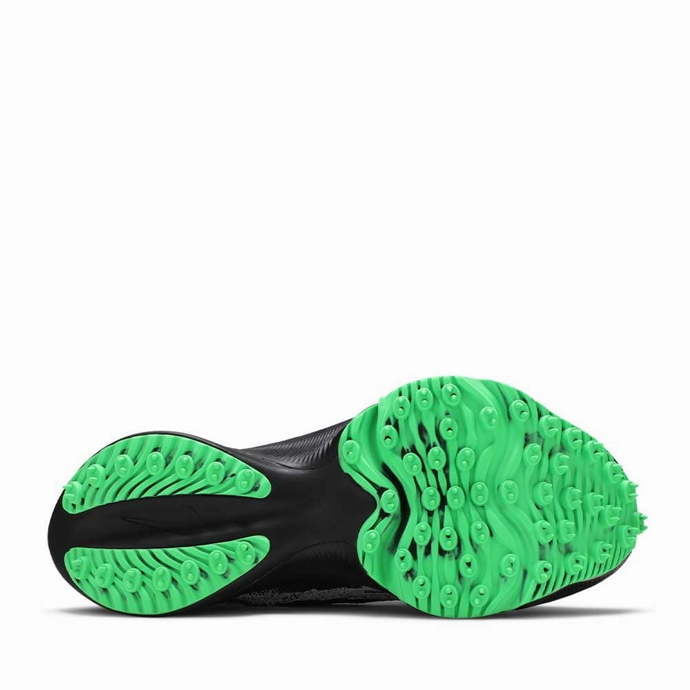 NIKE AIR ZOOM X OFF WHITE TEMPO NEXT FLYKNIT BLACK SCREAM GREEN -