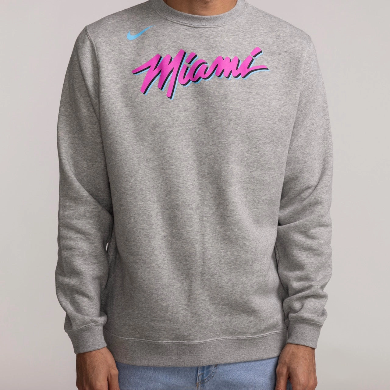 Nike Miami HEAT Original Vice Fleece Crewneck