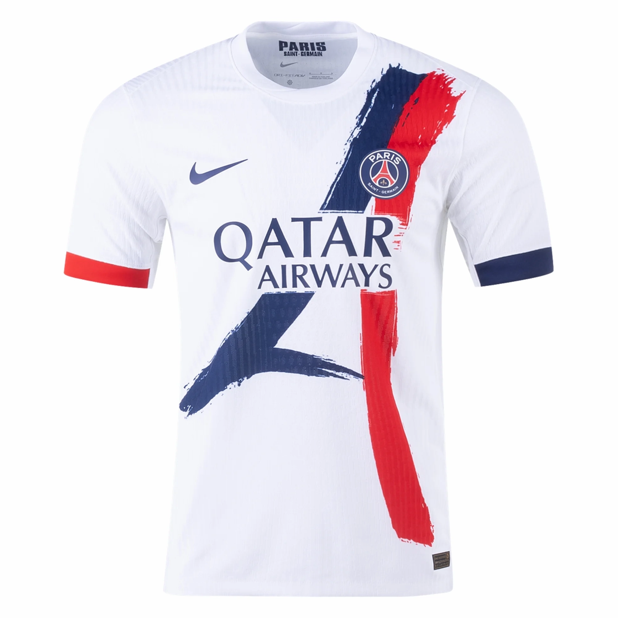Nike Paris Saint-Germain Authentic Gabriel Moscardo Away Jersey 24/25 (White/Midnight Navy)