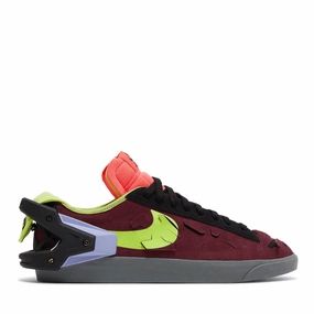 NIKE X ACRONYM BLAZER LOW NIGHT MAROON (NEW)
