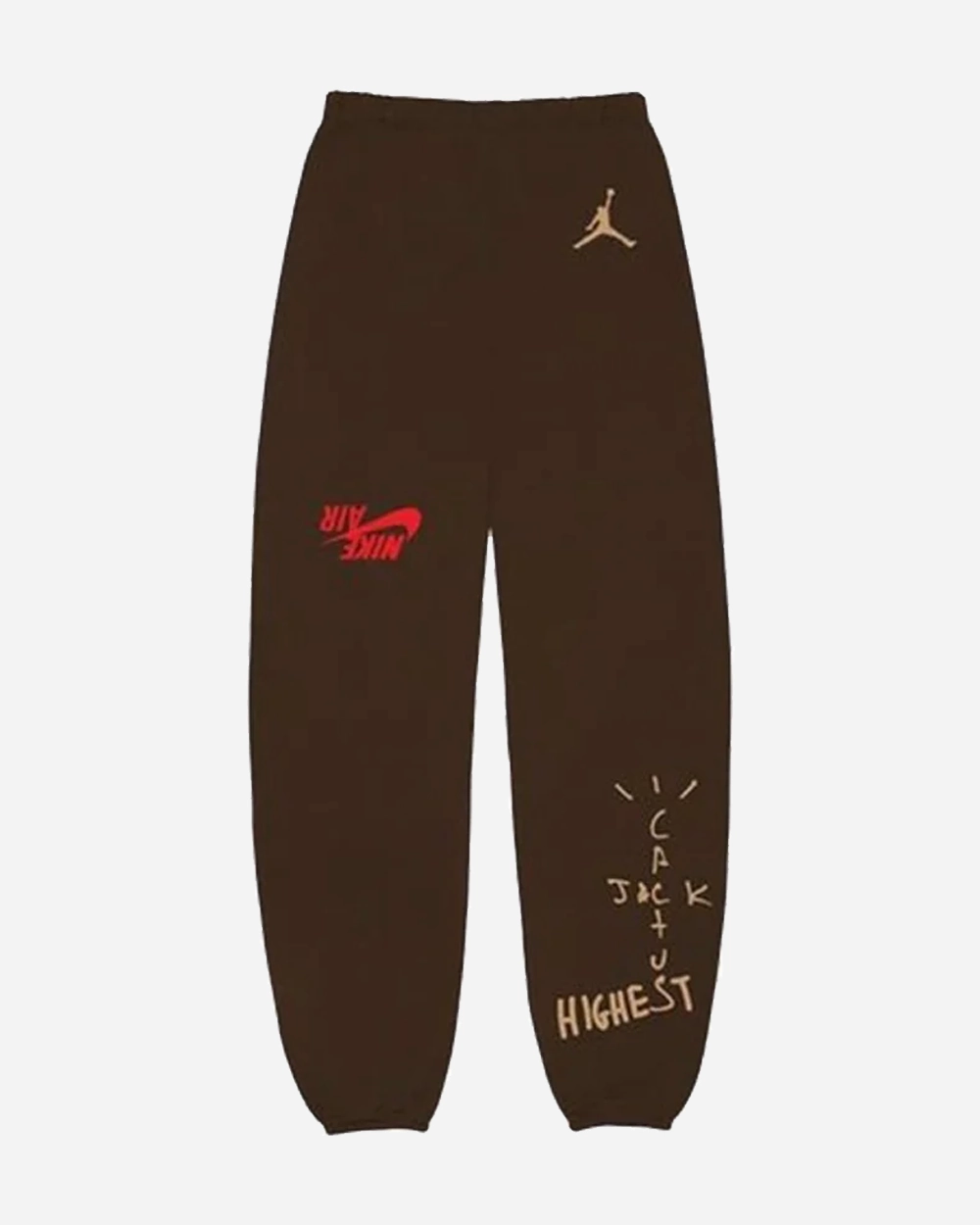 NIKE X TRAVIS SCOTT HIGHEST IN THE ROOM SWEAT PANTS BROWN