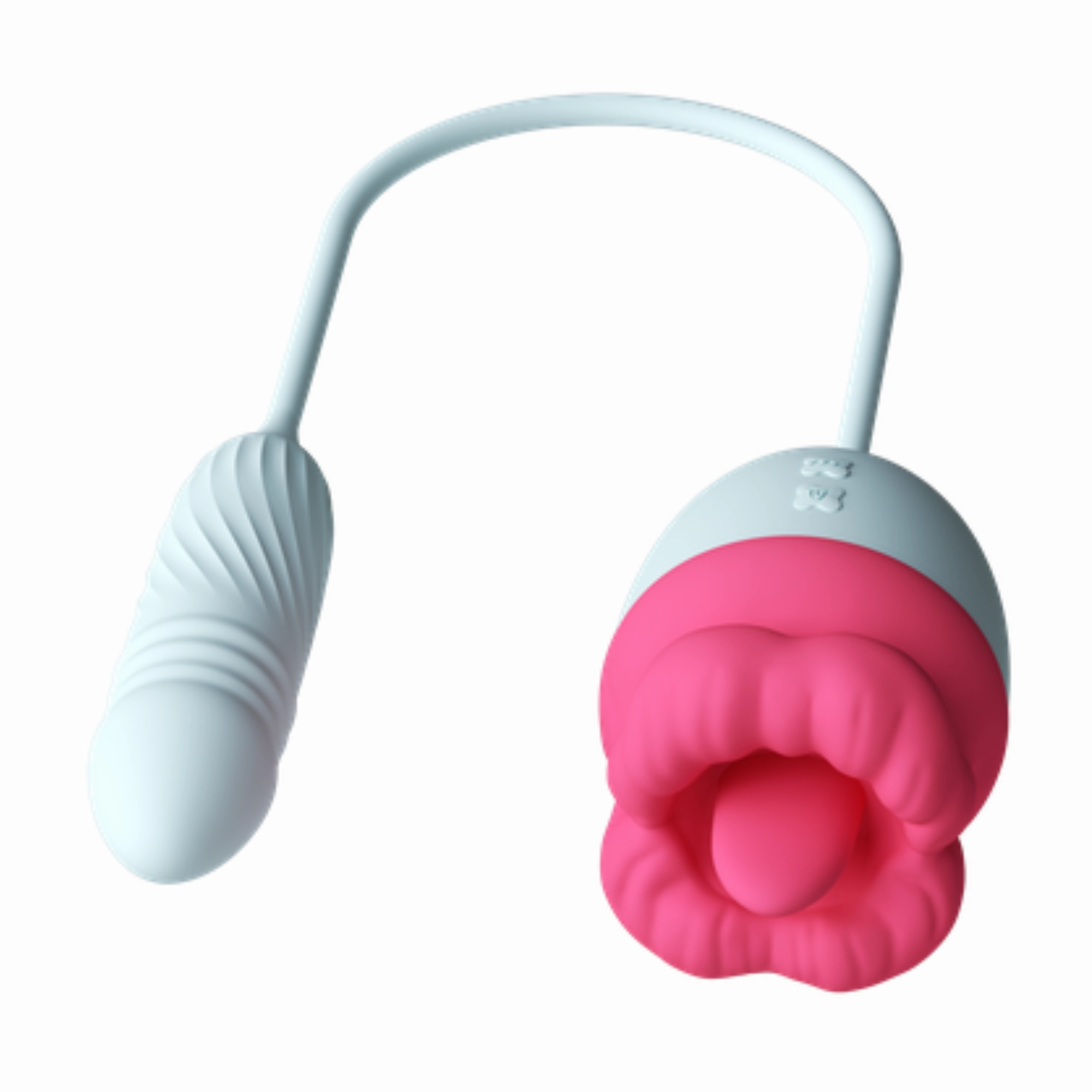 Pretty Pink Lips Self-Motion Flickering Tongue with Thruster
