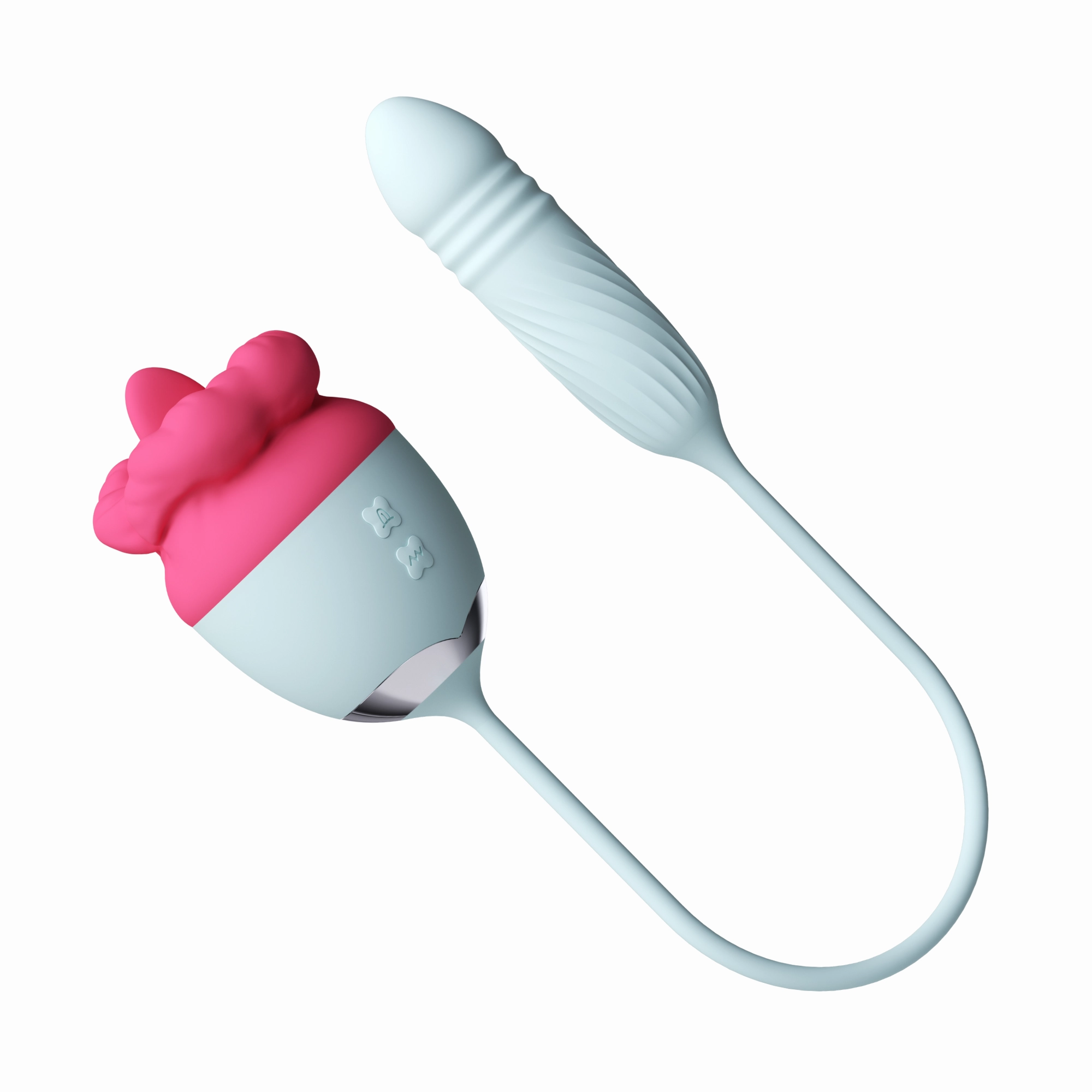 Pretty Pink Lips Self-Motion Flickering Tongue with Thruster