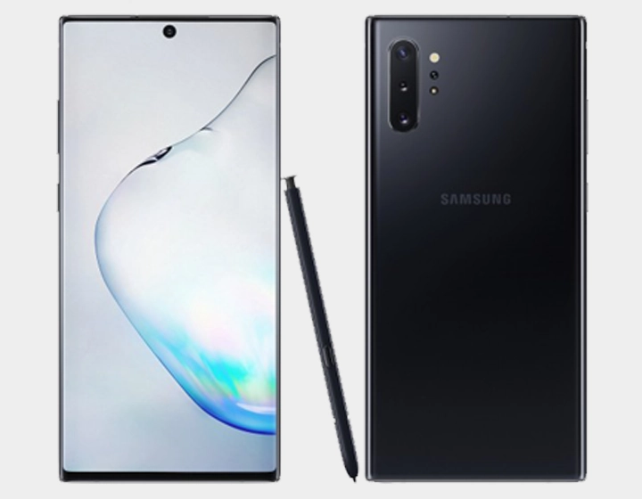 Samsung Galaxy Note 10  N975F/DS 256GB, 12GB RAM,Dual SIM , Factory Unlocked - (Aura Black)