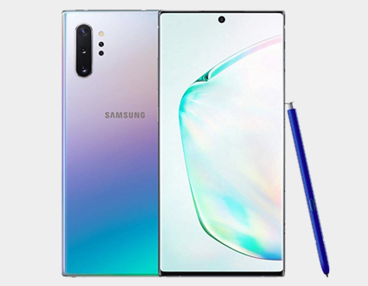 Samsung Galaxy Note 10  N975F/DS 256GB, 12GB RAM,Dual SIM , Factory Unlocked - (Aura Glow)