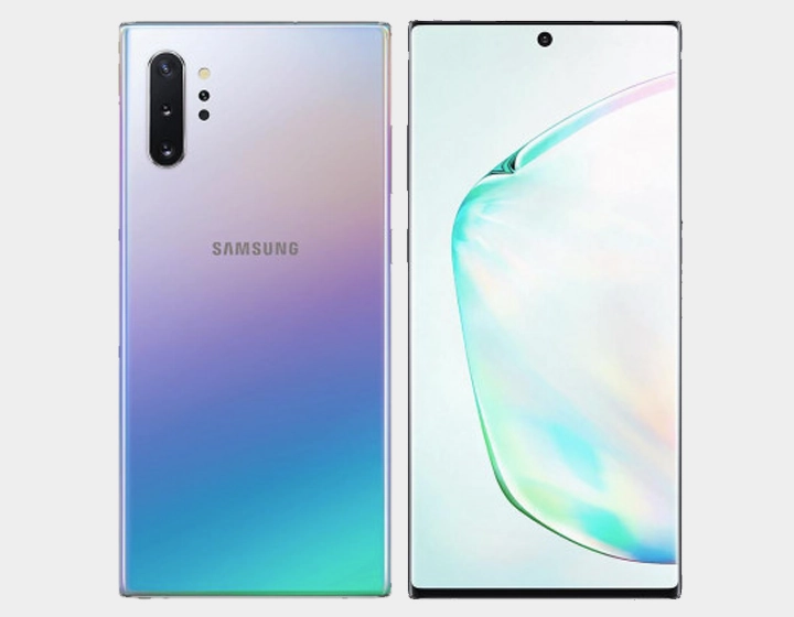 Samsung Galaxy Note 10  N975F/DS 256GB, 12GB RAM,Dual SIM , Factory Unlocked - (Aura Glow)