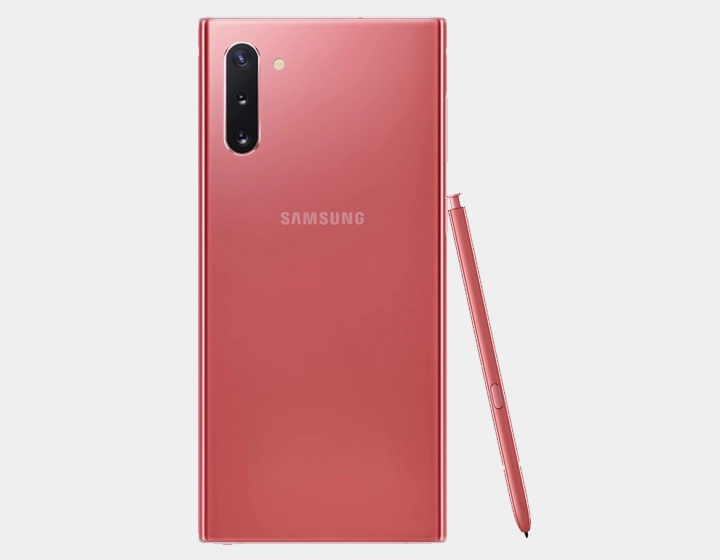 Samsung Galaxy Note 10 SM-N970F/DS 256GB 8GB RAM Factory Unlocked GSM - Aura Pink