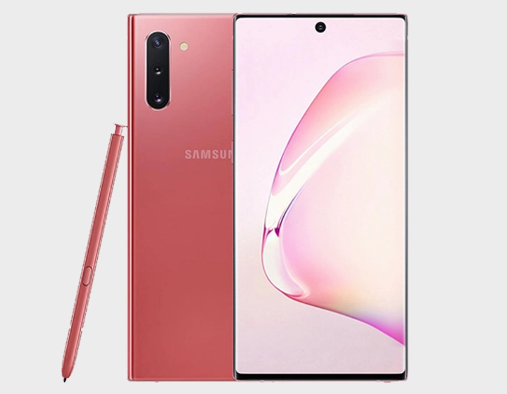 Samsung Galaxy Note 10 SM-N970F/DS 256GB 8GB RAM Factory Unlocked GSM - Aura Pink