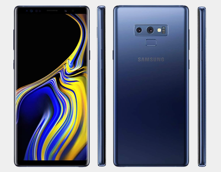 Samsung Note 9 N960F Dual SIM 512GB/8GB GSM Factory Unlocked - Ocean Blue