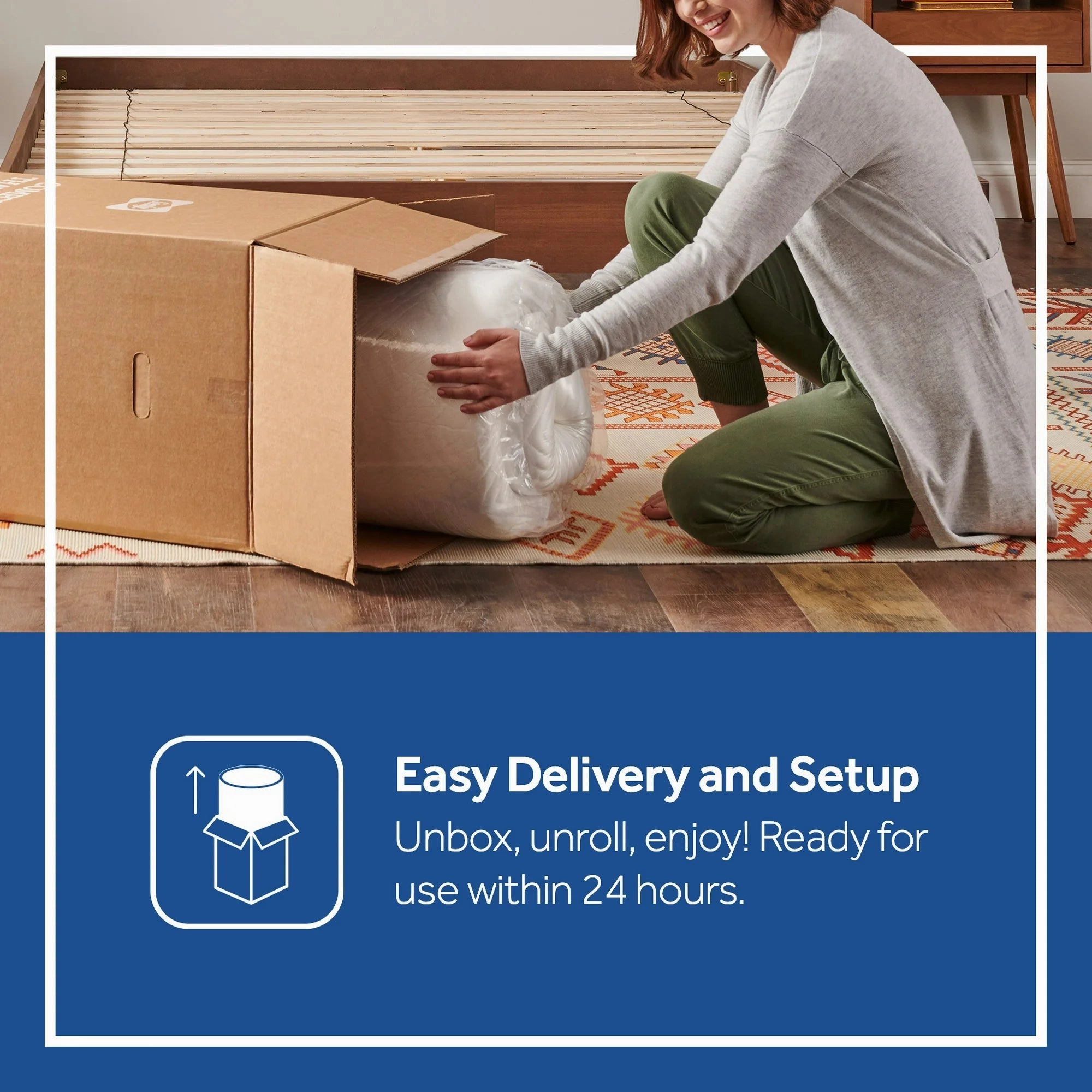 Sealy F03-00154-KG0 Essentials 10" King Gel Memory Foam Mattress-in-a-Box, Adult