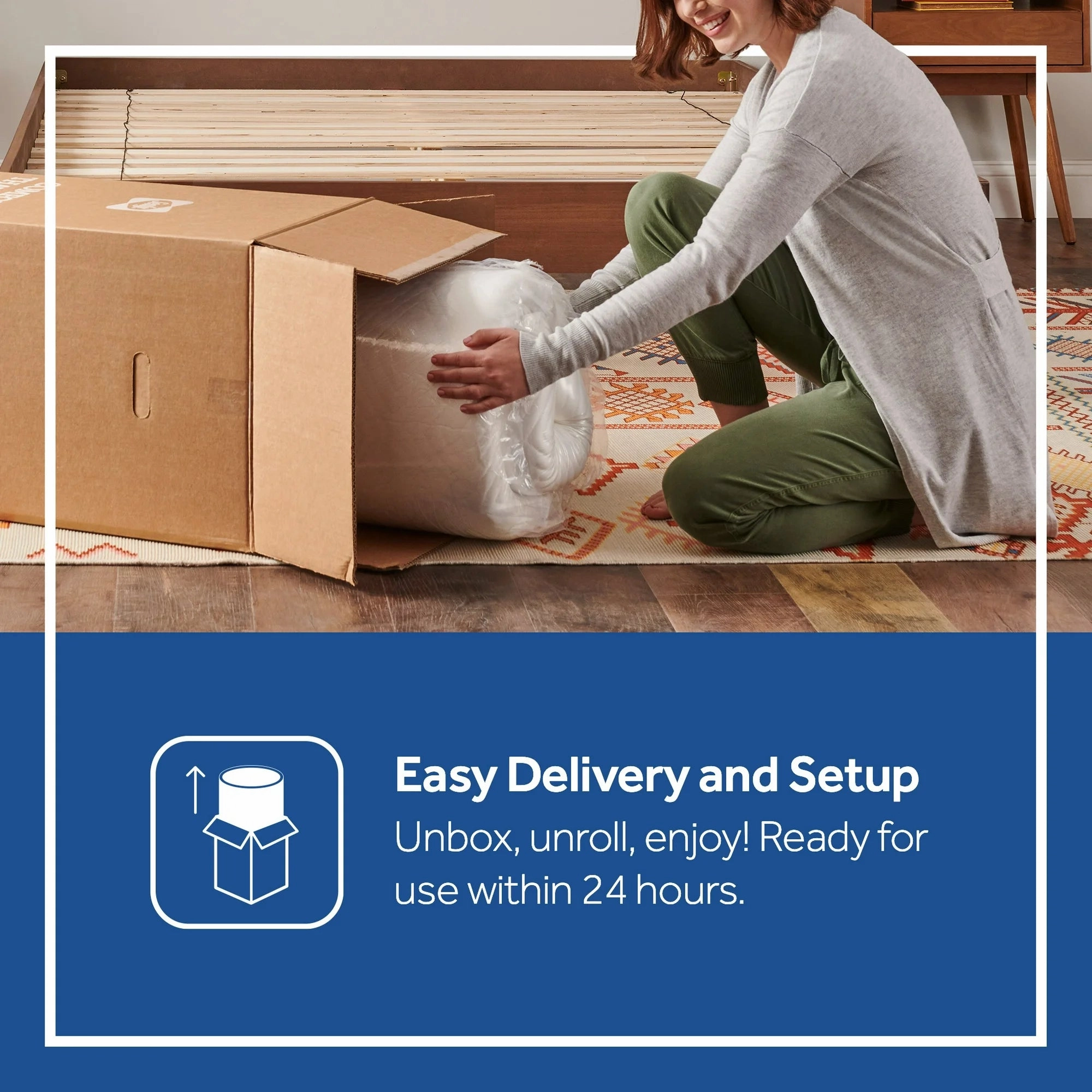 Sealy F03-00154-KG0 Essentials 10" King Gel Memory Foam Mattress-in-a-Box, Adult