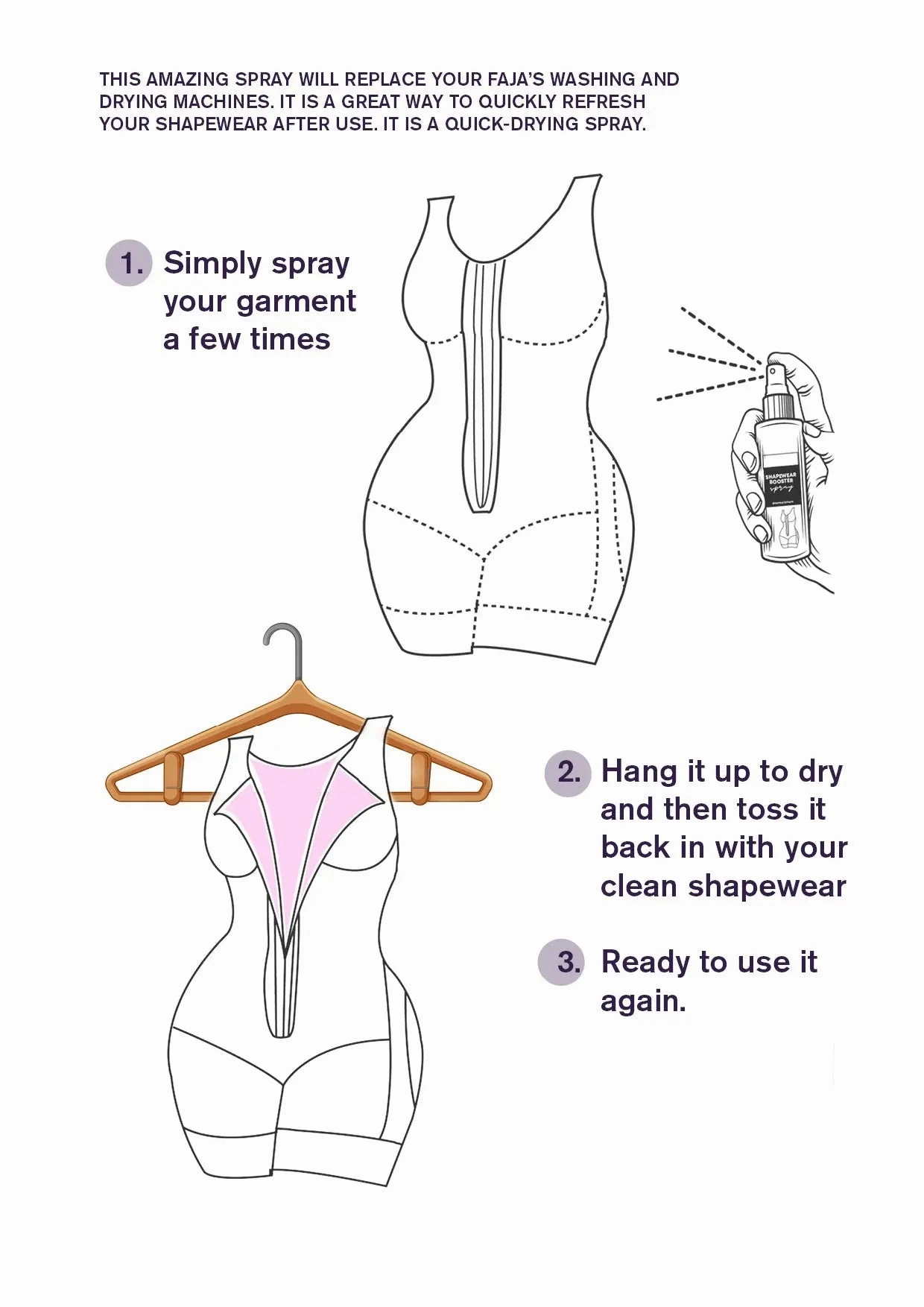 Siluet - Shapewear Refresher and Disinfectant Spray 8.11 oz