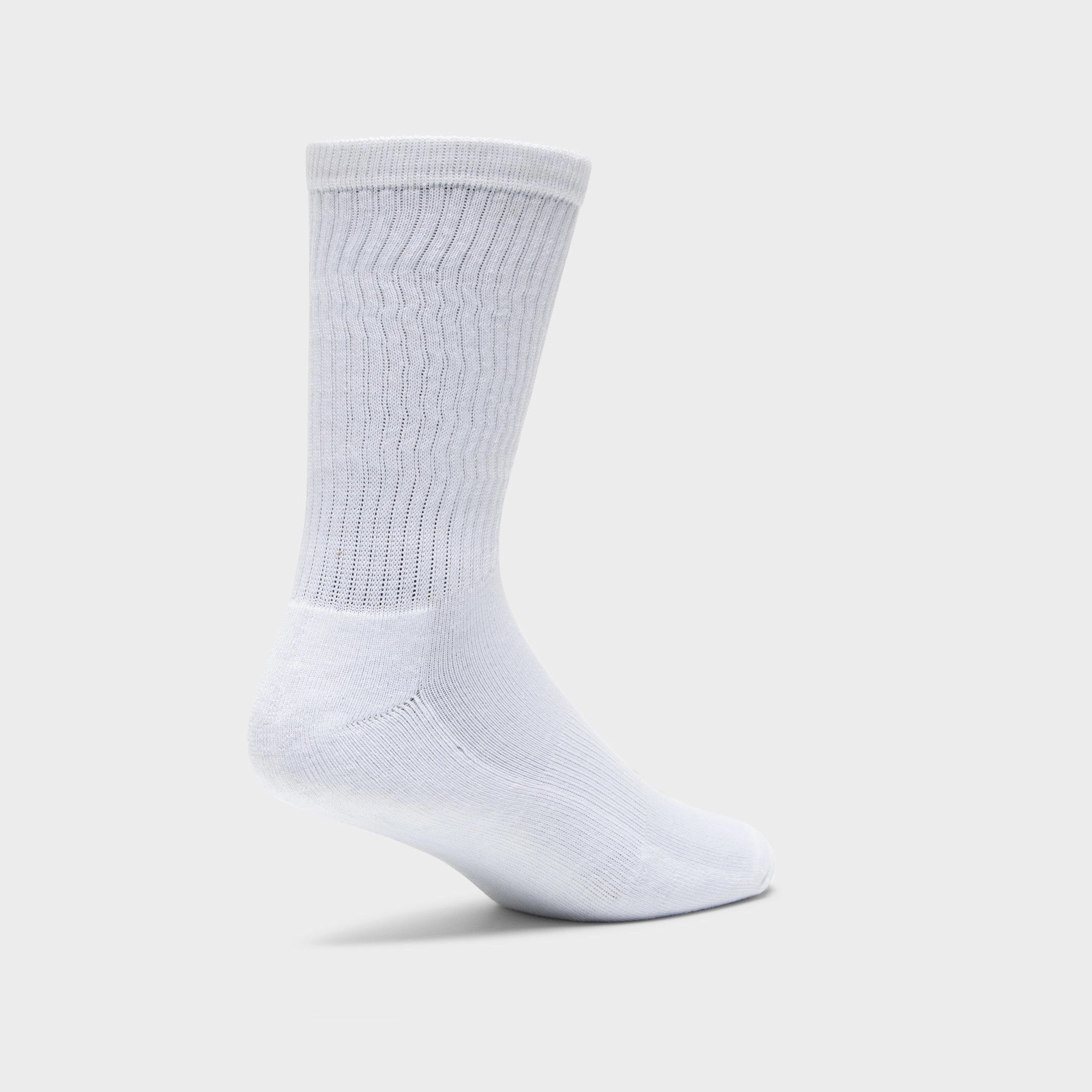 Sonneti Basic Crew Socks 6-Pack White / Black
