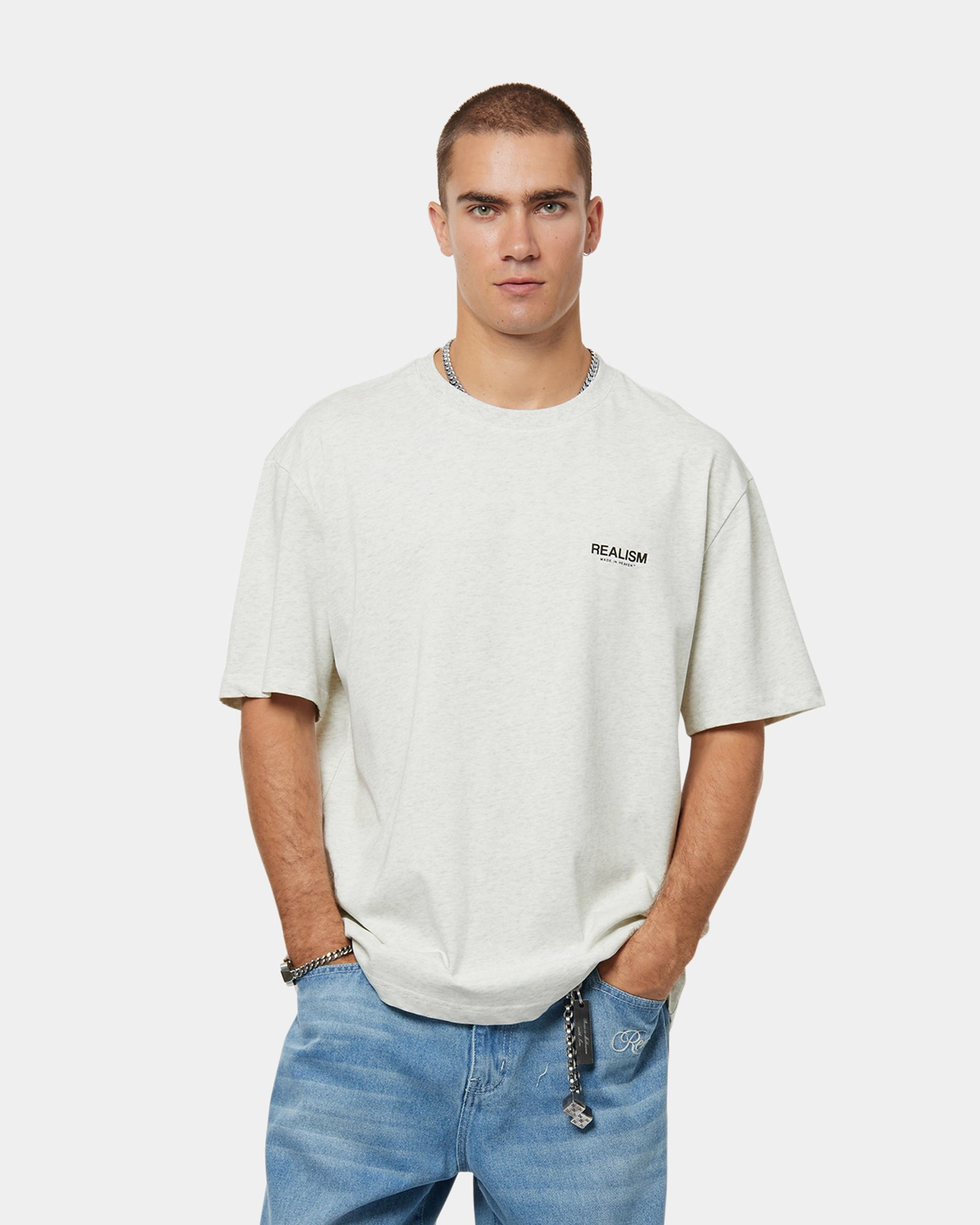 SSS REALISM STUDIO TEE OATMEAL